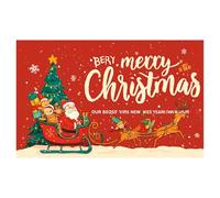 Banner per porte da garage di Natale, 2 x 1,5 m, decorazione per porte di garage, Natale dipinti murali per decorazioni per interni ed esterni per feste di nuovo