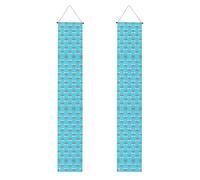 Banner per portico con stampa arcobaleno nuvole di pioggia per il Ringraziamento,Banner per interni per porta d'ingresso,Per tutte le celebrazioni