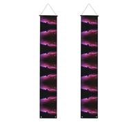 Banner per portico con stampa cielo stellato scuro per il Ringraziamento,Banner per interni per porta d'ingresso,Per tutte le celebrazioni