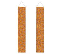 Banner per portico con stampa di limoni e arance per il Ringraziamento,Banner per interni per porta d'ingresso,Per tutte le celebrazioni