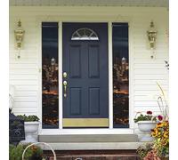 Banner per portico da appendere alla porta, City Seattle Benvenuto Estate Portico Banner Buon Compleanno Portico Segno Foto Sfondo Festa Banner Porta d'ingresso Segni per feste Decorazioni per interni