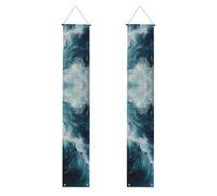 Banner per portico di laurea con stampa "Within The Tides", riutilizzabile, per feste, cerimonie, porte anteriori