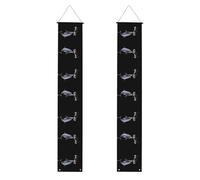 Banner per portico di laurea WHJDPP Dolphin and Kitten eating fish together Picture Decor Banner Door Sign, per esterni e interni, cortile, feste, 30,5 x 180 cm