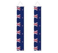 Banner per portico di laurea WHJDPP New Zealand Flag Picture Decor Banner Door Sign, per esterni e interni, cortile, feste, 30,5 x 180 cm
