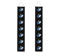 Banner per portico di laurea WHJSHOP Balena Prince in the Ocean Pattern Decor Banner Door Sign, per esterni e interni, cortile, feste, 30,5 x 180 cm