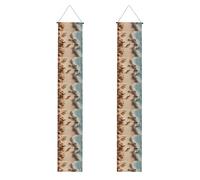 Banner per portico di laurea YYHHAOFA Ants on the Beach stampato decorazione banner porta segno, per esterni e interni, cortile festa 30,5 x 180 cm