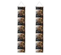 Banner per portico di laurea YYHWHJDE bella Italia stampa decorativa banner porta segno, per esterni e interni, cortile festa 30,5 x 180 cm