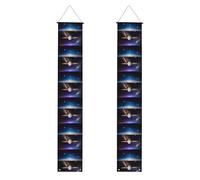 Banner per portico di laurea YYHWHJDE Cosmic Saturno stampa decorazione banner porta segno, per esterni e interni, cortile festa 30,5 x 180 cm