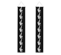 Banner per portico di laurea YYHWHJDE The Thinker on the Toilet stampa decorazione banner porta segno, per esterni e interni, cortile festa 30,5 x 180 cm