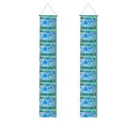Banner per portico di laurea YYHWHJDE Willows on the waterfront stampa decorazione banner porta segno, per esterni e interni, cortile festa 30,5 x 180 cm