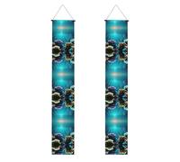 Banner per portico stampa paesaggio subacqueo per il Ringraziamento,Banner interni per porta d'ingresso,Per tutte le celebrazioni