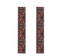 Banner per portico stampato con anguria da sogno, striscioni decorativi appendibili, adatti per interni ed esterni, decorazione per portico da giardino