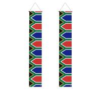 Banner portico WZYWHJ bandiera del Sud Africa immagine Decor parete appeso banner porta segno, per esterni interni cortile festa 30,5 x 180 cm
