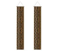 Banner portico WZYWHJ Big Snake Skin Pattern Decor Wall Hanging Banner Door Sign, per esterni e interni, cortile Party 30,5 x 180 cm