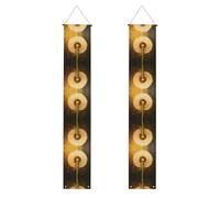 Banner portico WZYWHJ Dandelions in the sun stampa Decor Wall Hanging Banner Door Sign, per esterni e interni, cortile, feste, 30,5 x 180 cm