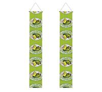 Banner portico WZYWHJ Duck Flock game stampe Decor Wall Hanging Banner Door Sign, per esterni e interni, cortile festa 30,5 x 180 cm