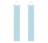 Banner portico WZYWHJ tinta unita piccola fresca immagine decorazione da parete banner porta segno, per esterni e interni, cortile festa 30,5 x 180 cm