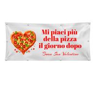 BANNER STRISCIONE ANNIVERSARIO - BUON SAN VALENTINO mod 3 - BANNER/CARTA