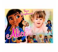 BANNER STRISCIONE COMPLEANNO - Mira Royal Detective - PERSONALIZZATO