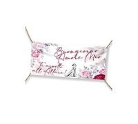 BANNER STRISCIONE MATRIMONIO - Buongiorno Amore mio TI ASPETTO ALL'ALTARE - BANNER PVC ANCHE DA ESTERNO GARANZIA 5 ANNI (200X150 CM)