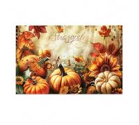 Banner Thanksgiving in Tessuto Autunnale, Stile 02