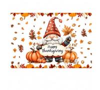 Banner Thanksgiving in Tessuto Autunnale, Stile 04