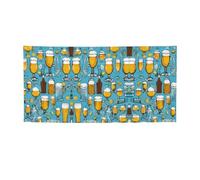 Banner versatile per feste con stampa a bolle di birra,Migliori bandiere banner per eventi,Decorazioni per feste di compleanno