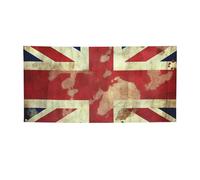 Banner vintage Union Jack con bandiera britannica stampa bandiera per interni ed esterni banner per feste e cartelli poster personalizzato sfondo fotografico sfondo per affari, laurea, matrimonio