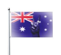 Bannière Australia, Simbolo Federale Australiano Della Pace Personalizzata Garden Flag Coutures Doubles Bandiera Per Eventi Home Interno 3X5Ft