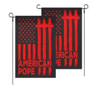 Bannière Cantiere D'Epoca Del Primo Papa Americano Cattolico Americano Decor Bandiere Pirata Doppie Cuciture Garden Flag Per Activités Sportives Bar Giardino 3X5Ft