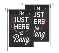 Bannière Divertente 1° Di Luglio, Sono Qui Solo Per Scopare In America Garden Poliestere Bandiere Pirata Colore Vivido Bandiera Per Conferenza Home Giardino 3X5Ft