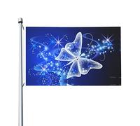 Bannière Farfalla Magica Doppie Cuciture Bandiere Pirata Personalizzata Garden Flag Per Home Interno Esterno 3X5Ft
