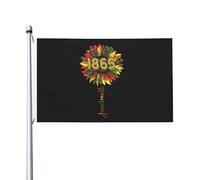 Bannière Girasole Del Mese Della Storia Dei Neri Di Juneteenth Decorazioni Bandiera Colore Vivido Garden Flag Per Eventi Giardino Conferenza 3X5Ft
