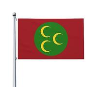 Bannière Impero Ottomano Decor Bandiera Doppie Cuciture Garden Flag Per Eventi Home Interno 3X5Ft