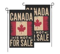 Bannière Io Sto Con Il Canada America Canadian Yard Resistente Ai Raggi Uv Garden Flag Poliestere Bandiera Per Raduni Conferenza Esterno 3X5Ft
