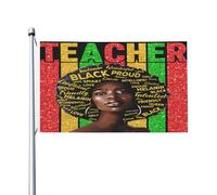 Bannière Juneteenth, Mese Della Storia Delle Donne Africane E Nere Resistente Ai Raggi Uv Bandiere Pirata Colore Vivido Garden Flag Per Activités Sportives Conferenza Bar 3X5Ft