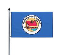 Bannière La Tribù Winnebago Del Nebraska Colore Vivido Bandiere Pirata Resistente Ai Raggi Uv Garden Flag Per Home Conferenza Bar 3X5Ft