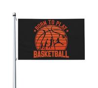 Bannière Nato Per Giocare A Basket Resistente Ai Raggi Uv Garden Flag Decorazioni Bandiera Per Bar Esterno Giardino 3X5Ft