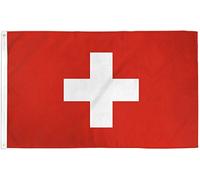 Bannière Svizzera Nazionale Durevole Bandiera Personalizzata Garden Flag Per Raduni Home Marce 3X5Ft