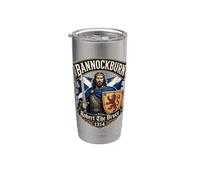 Bannockburn Robert The Bruce 1314 Scozia Bicchiere termico in acciaio inox doppia parete
