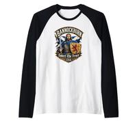Bannockburn Robert The Bruce 1314 Scozia Maglia con Maniche Raglan