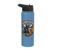Bannockburn Robert The Bruce 1314 Scozia Stainless Steel Insulated Water Bottle