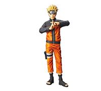 banpresto 16846 - naruto shippuden - grandista nero - uzumaki naruto figure 27cm, Multicolore