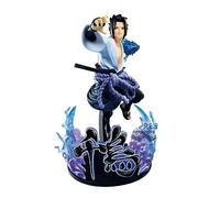 Banpresto Naruto Shippuden Vibration Stars Sasuke Uchiha - Figura de Coleccion - Altura 20cm aprox - Fabricada en PVC y ABS