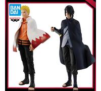 Banpresto Anime Boruto Statuette Naruto Next Generations Naruto Uzumaki Uchiha Sasuke Action Figure in PVC Modelli da Collezione Giocattoli