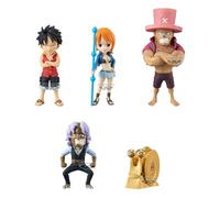 Banpresto BANDAI - Figura World Collectable - One Piece - B - 7 cm - (5 figure diverse - confezionate singolarmente) - BP28839P