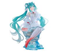 Banpresto BP29174P Action Figure Hatsune Miku Evolve Clearluxe-Clione 18 cm, multicolore, statuetta da collezione, ideale per i fan degli anime