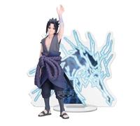 Banpresto BP29495P Action Figure Sasuke Uchiha Naruto Shippuden, pannello Spectacle Lightning from Heaven 13 cm, multicolore, statuetta da collezione, ideale per i fan degli anime