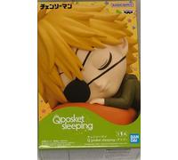 Banpresto BP88662P Figura Q Posket Sleeping Denji Chainsaw Man, 7 cm, Multicolor