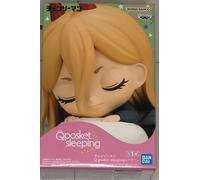 Banpresto BP88663P Figura Q Posket Sleeping Power Chainsaw Man, 7 cm, Multicolor